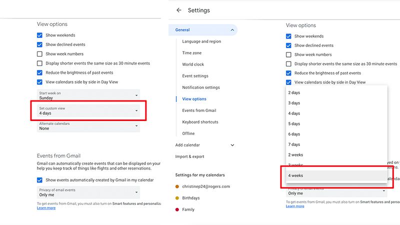 How to create a custom view in Google Calendar | Android Central