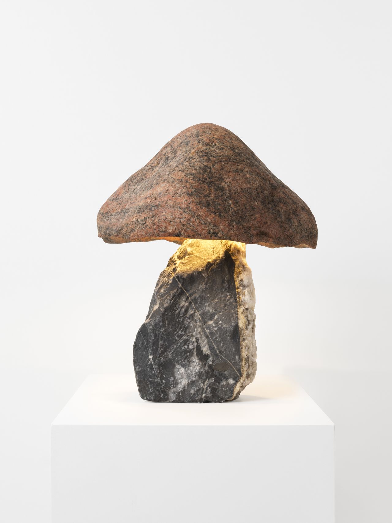 Lamps made from stones
