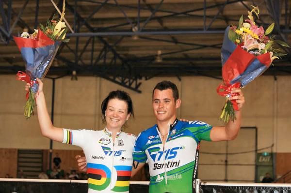 Amy Sure and Peter Loft both set new records on the night.