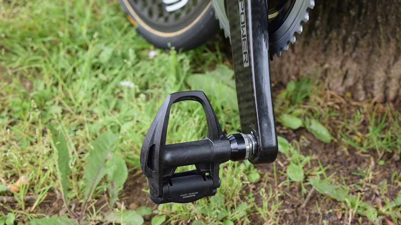 Shimano also provide Nibali with Dura-Ace R9100 pedals