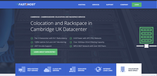 A website screenshot of Fast2Host Colocation Services