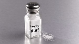 Salt in jar