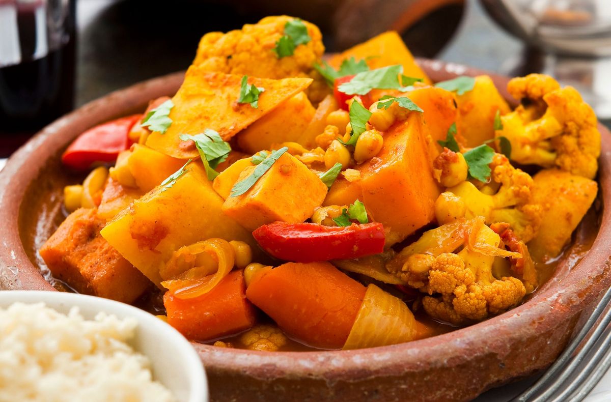 Spiced butternut squash tagine British Recipes GoodtoKnow