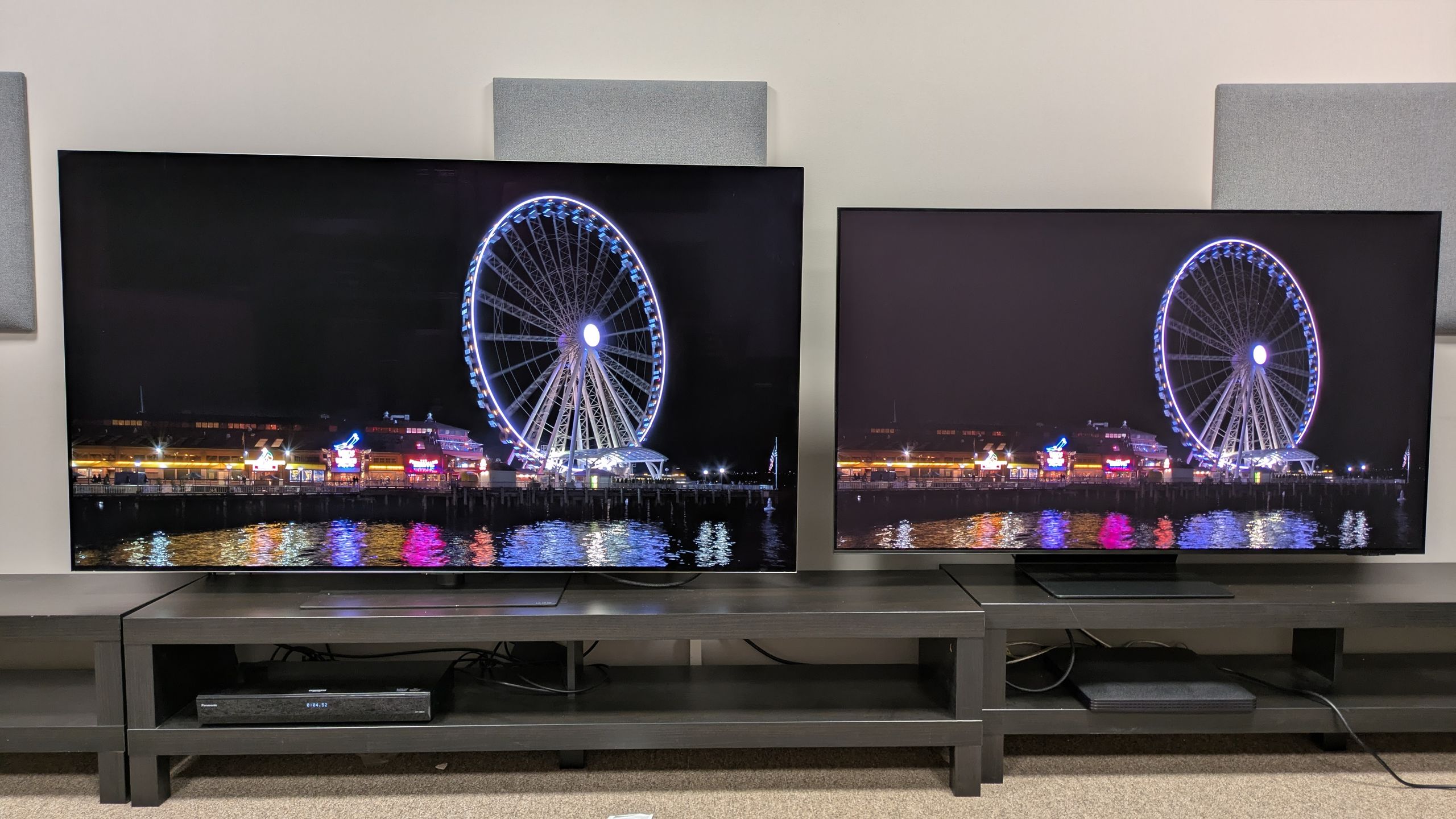 I compared the LG G6 and Samsung S95F OLED TVs side by side for reflectivity — and I didn’t expect the balance of power to shift this much