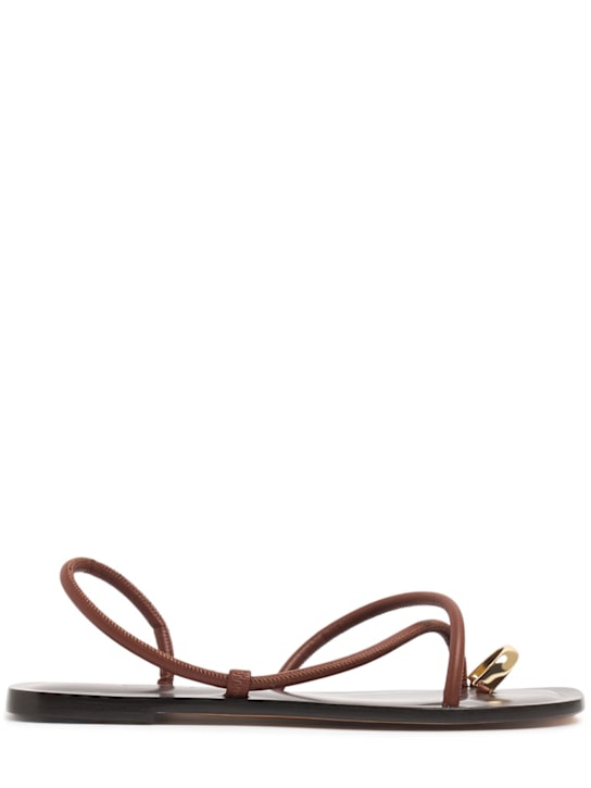 10mm Laurie Nappa Toe Ring Sandals - Emme Parsons - Women - Brown - 35 It