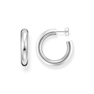 Thomas Sabo, Silver medium chunky hoop earrings