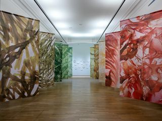 Carolien Niebling installation, part of ‘Ask Me If I Believe in the Future’ at Hamburg's Museum für Kunst und Gewerbe