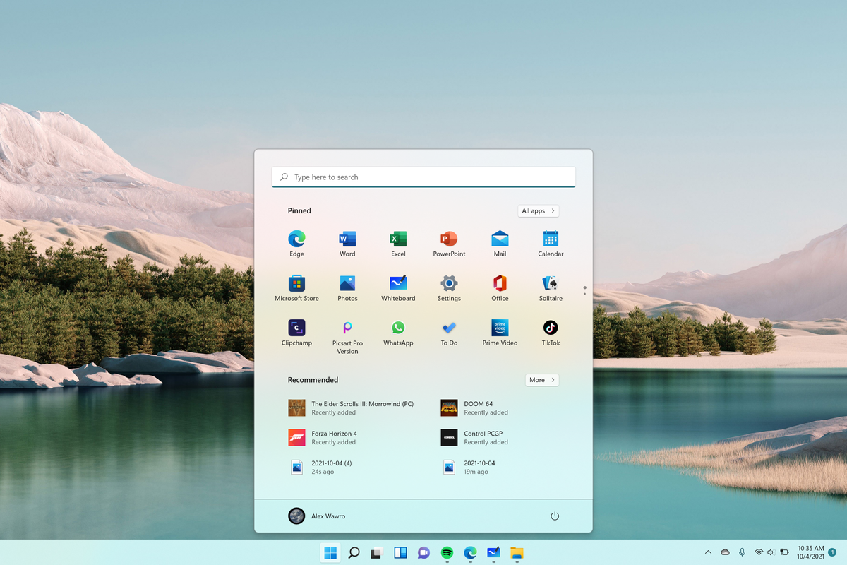 Windows 11 desktop