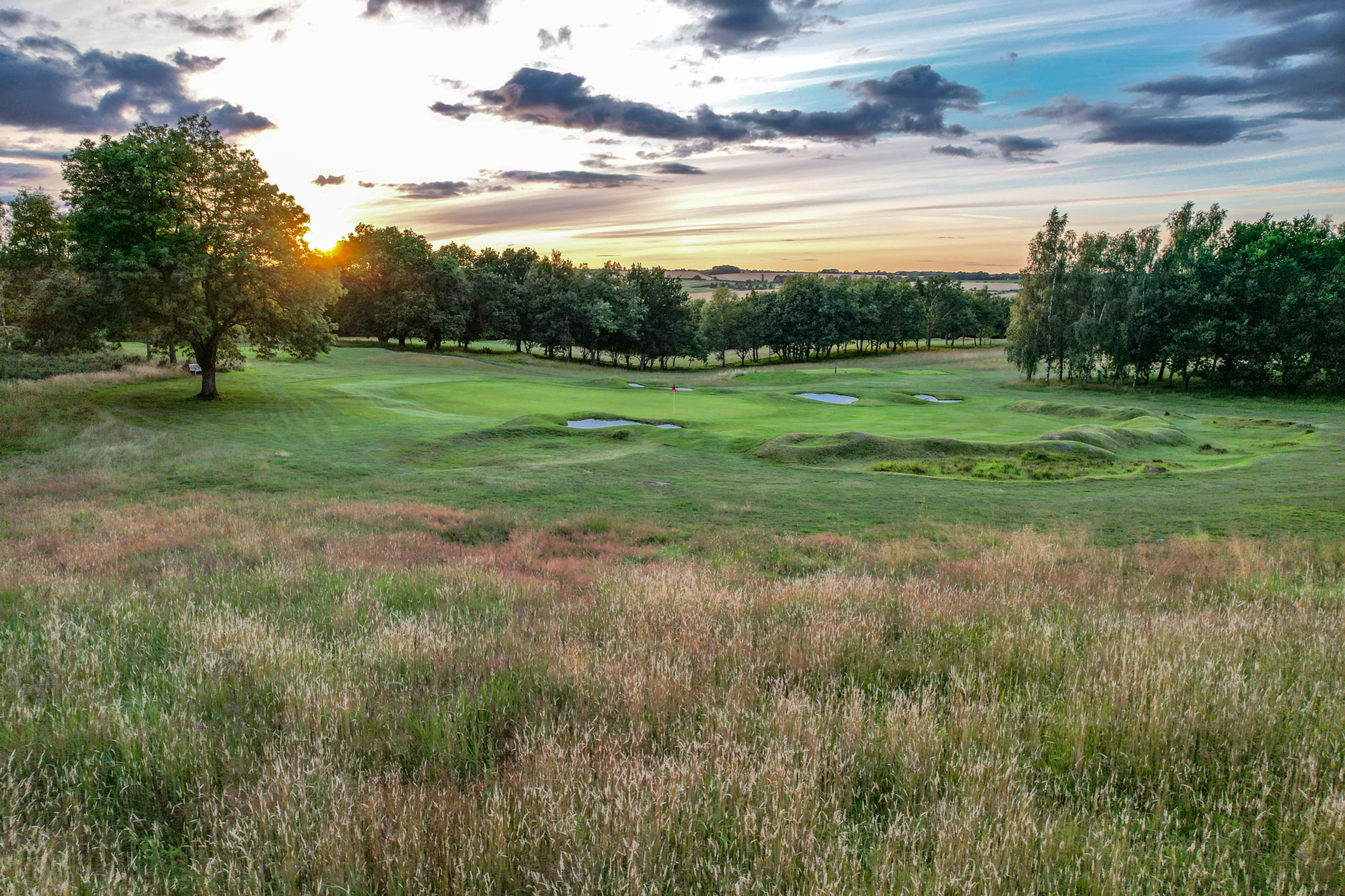 17th green at Luffenham Heath
