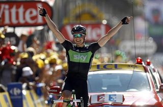 Edvald Boasson Hagen tastes sweet revenge after taking second on the previous stage.