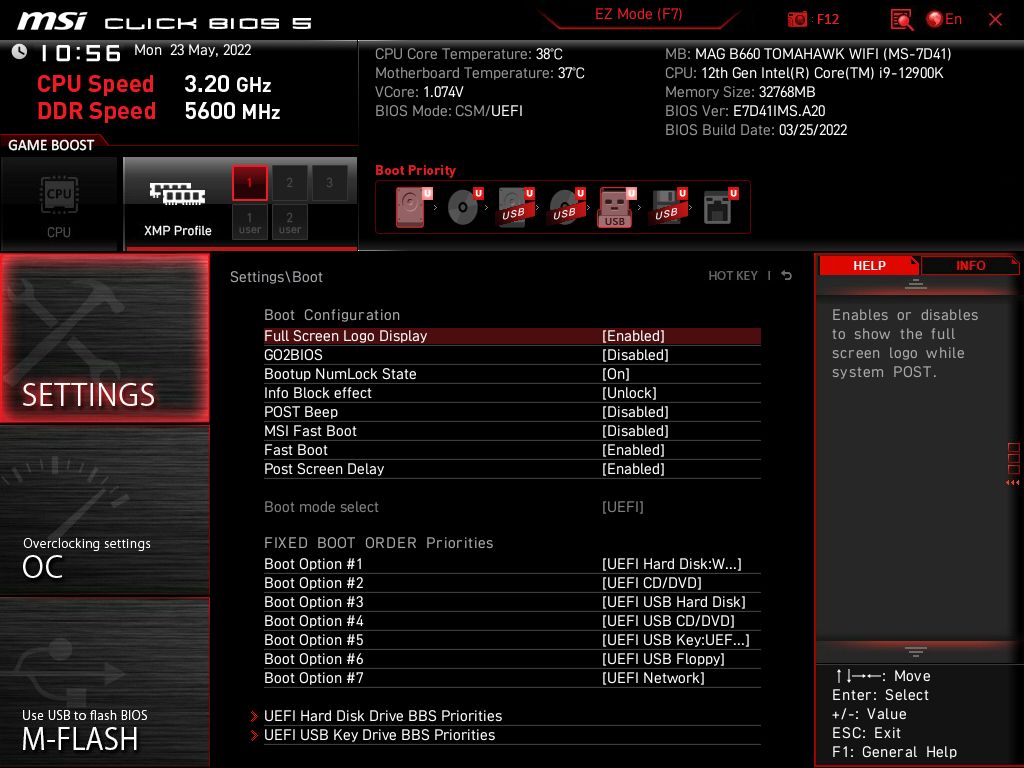 MSI MAG B660 Tomahawk WIFI