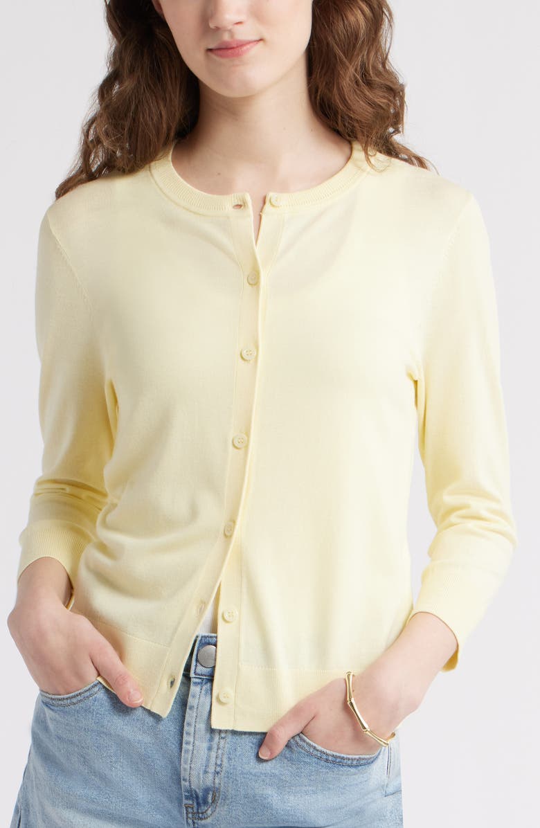 Crewneck Cardigan