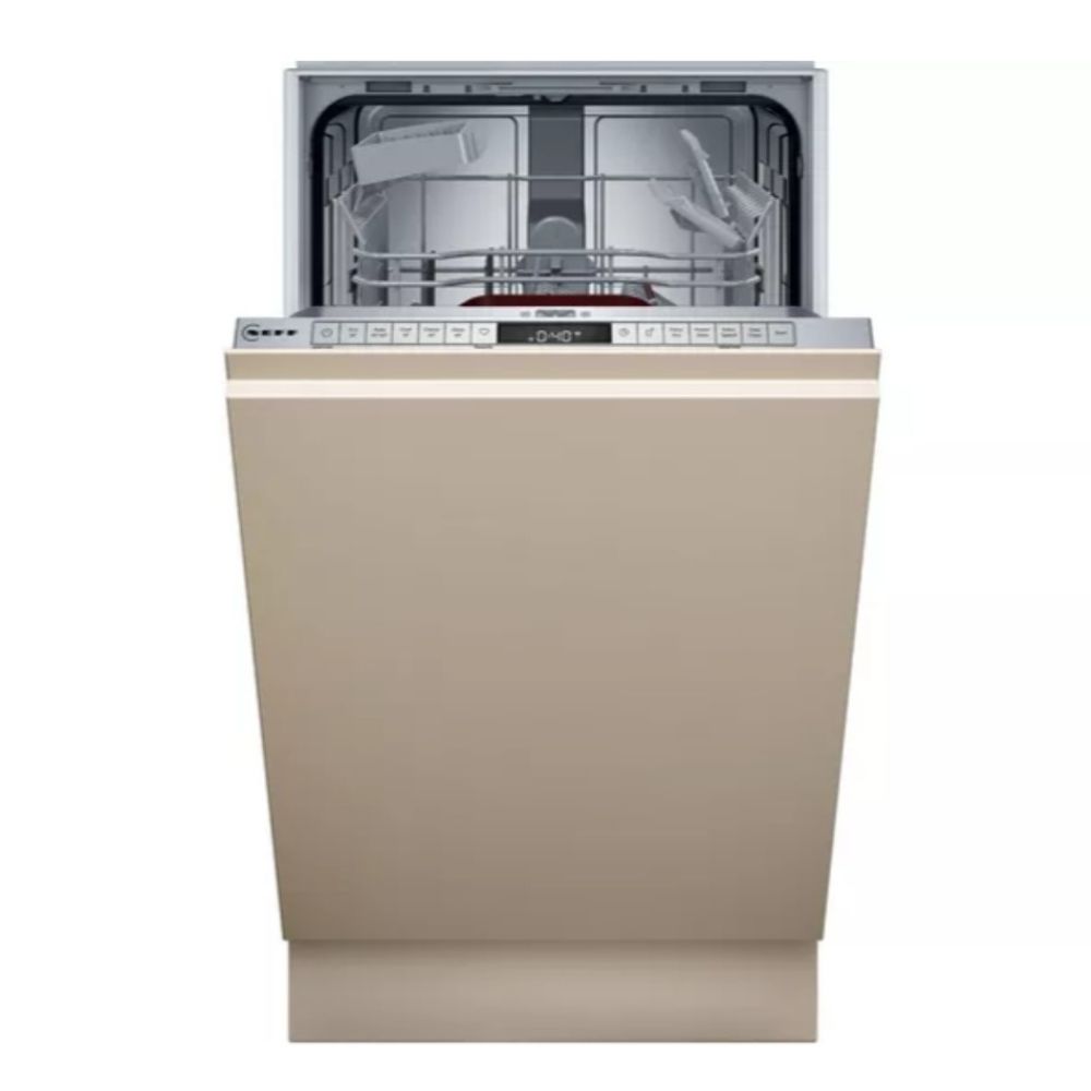 NEFF N50 S875HKX21G Slimline Fully Integrated WiFi-enabled Dishwasher small product cut out on white background