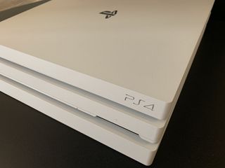 White PlayStation 4