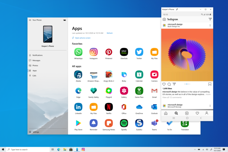 Android App streaming on Windows 10 rolling out for non-insiders