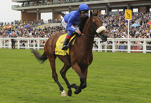 Rewilding ridden by Frankie Dettori at Ascot in the King George