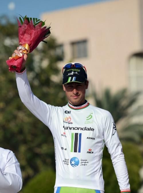 Peter Sagan also gets the best young rider jersey