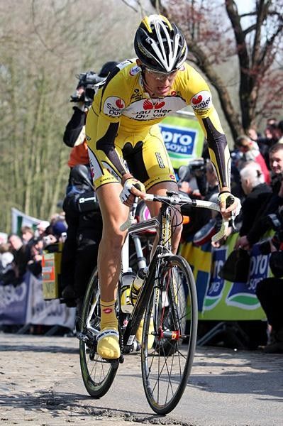 The day's escape artist: Ermanno Capelli (Saunier Duval-Scott) &ndash; the Italian took a gap of over ten minutes in an escape that lasted 75 kilometres