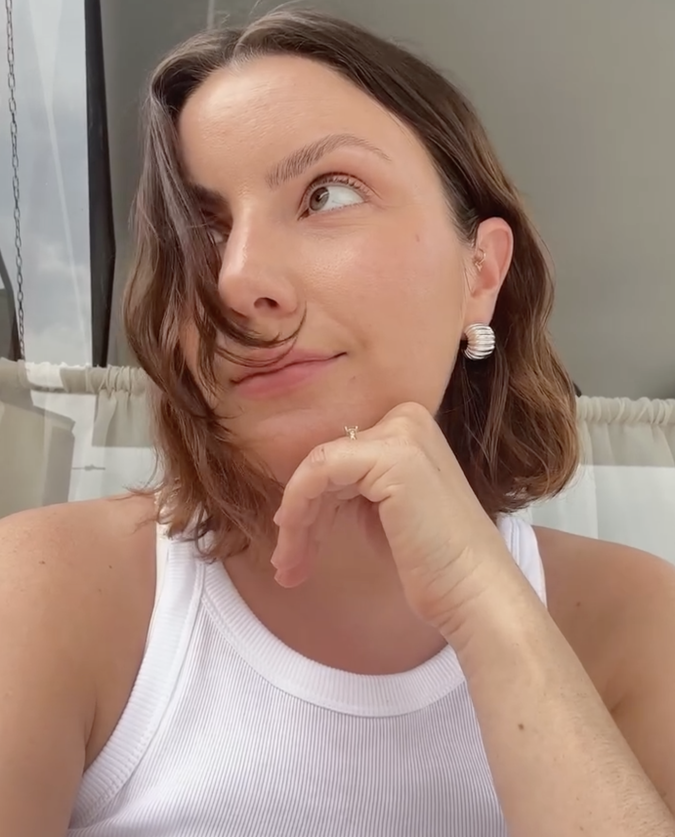 Emma Hoareau bare faced