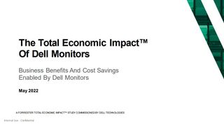 The Total Economic ImpactTM Of Dell Monitors