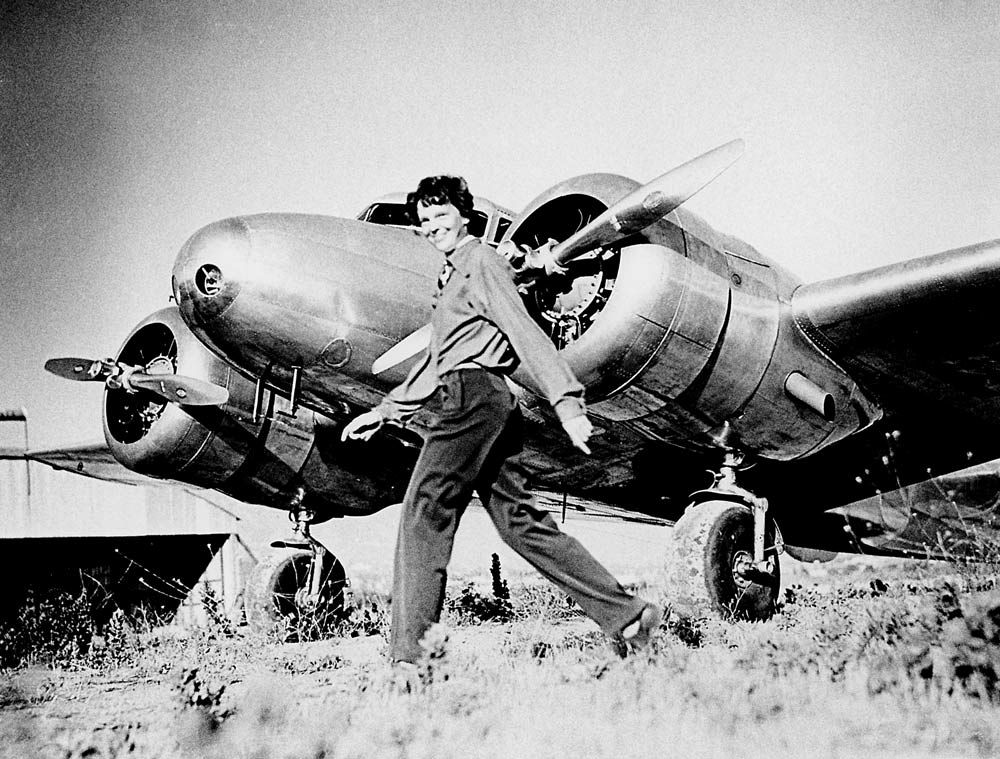 Amelia Earhart airplane