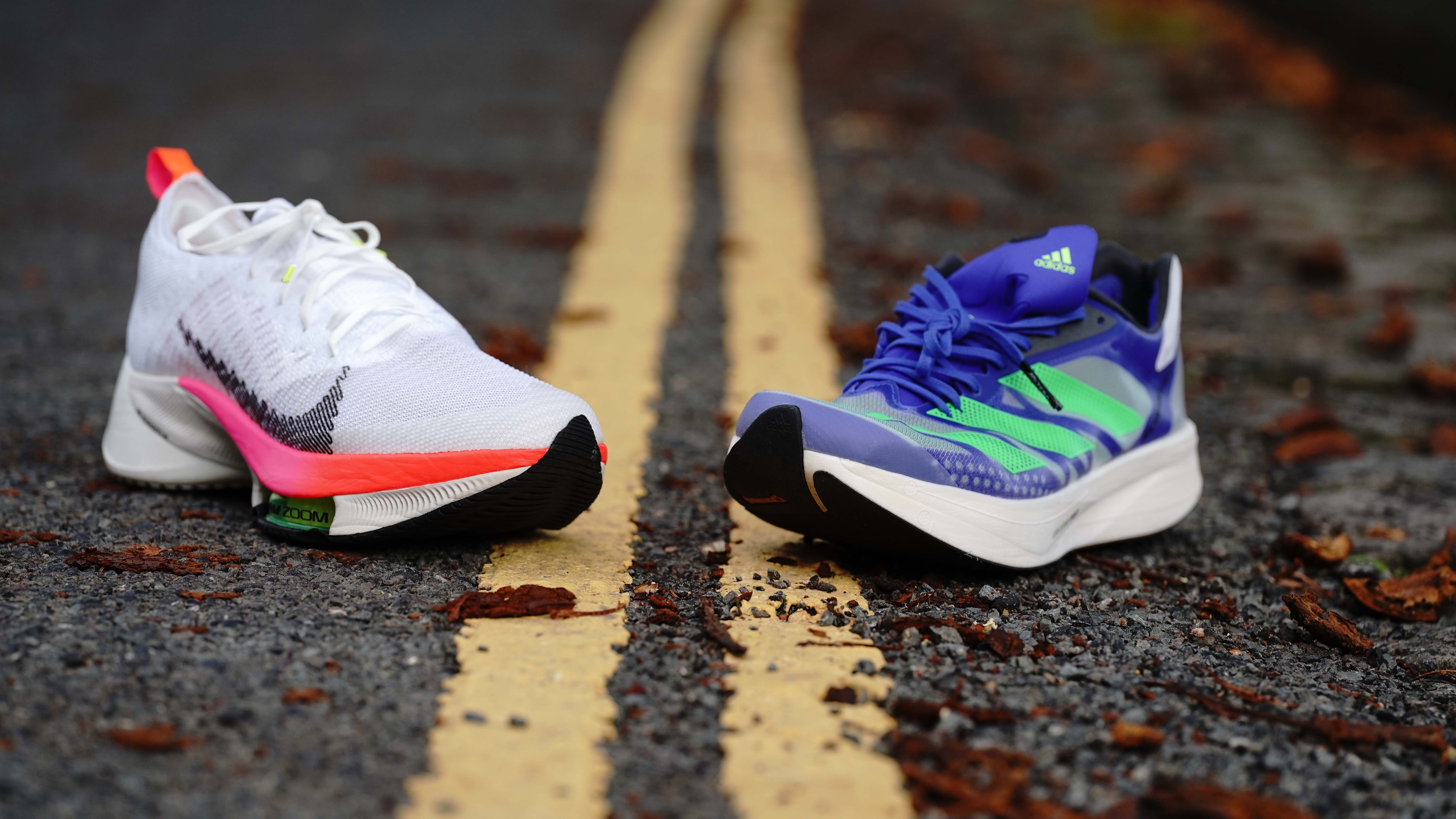 via mental Talk Nike Air Zoom Tempo NEXT% vs Adidas Adizero Adios Pro 2.0: which running  shoe is better for training and racing? | T3