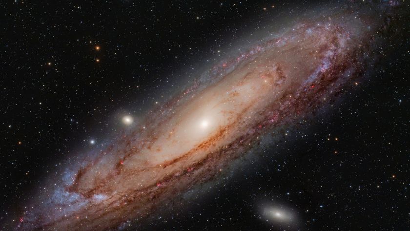 Long exposure of Andromeda Galaxy
