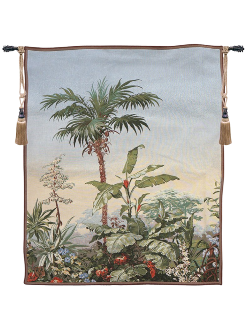 Bananier Paysage Exotique Tapestry