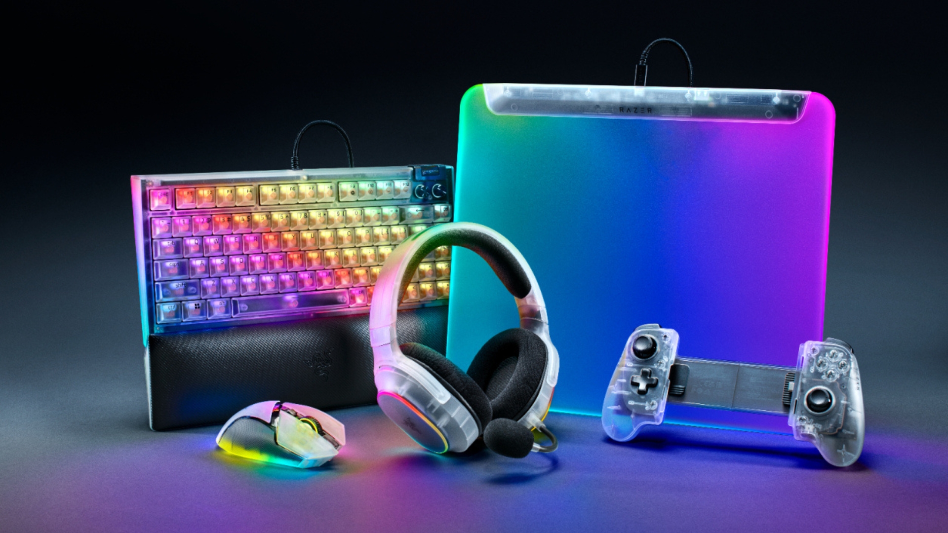 Razer Phantom White peripherals