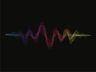 Sound waves illustration.