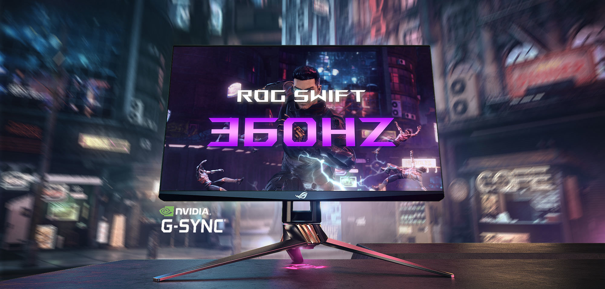 Asus unveils its ROG Swift 360Hz 1080p gaming monitor at CES 2020