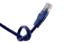 knotted network cable