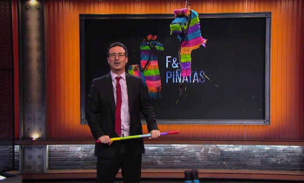 John Oliver &amp;#039;literally destroys&amp;#039; pi&amp;amp;ntilde;atas, for the internet