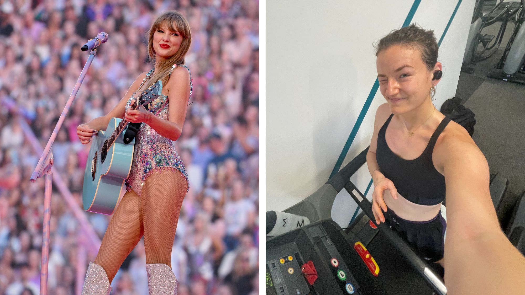 Taylor Swift Sang Her Whole Setlist on the Treadmill Every Day