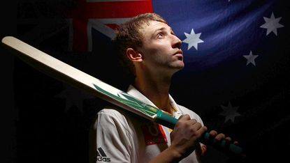 Phil Hughes of Australia