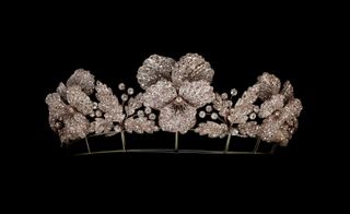 tiara shown at Chaumet exhibition