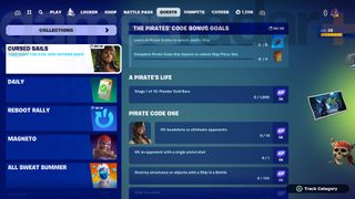 Cursed Sails Fortnite Quests in Chapter 5 Season 3