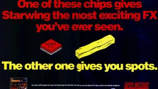 Star Fox's promotional materials boasted about the abilities of the Super FX chip.