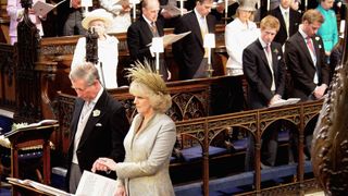 Charles and Camilla's marriage service