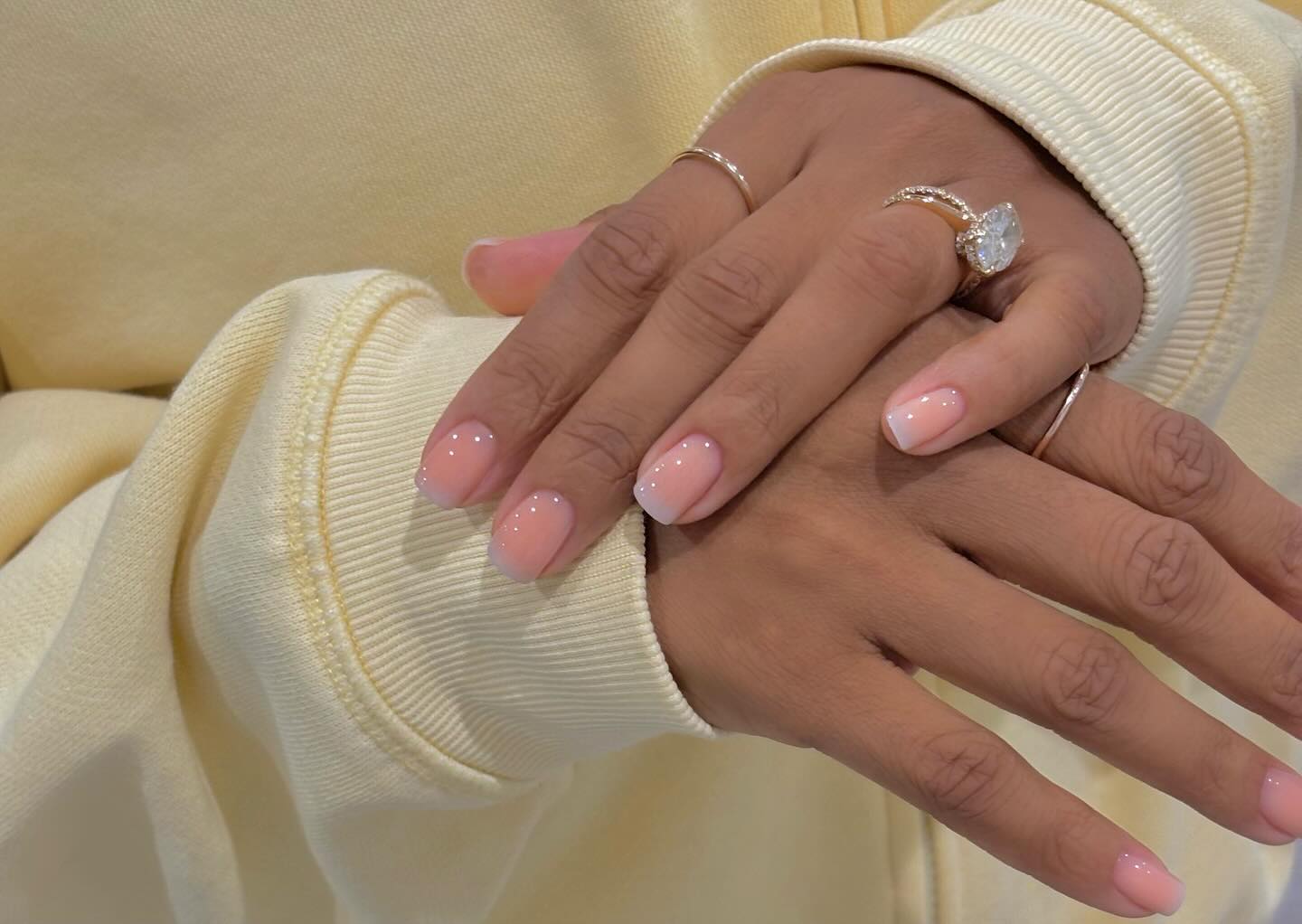 ombre purple nail ideas