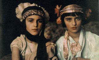 Indira and Amrita L’Holme, Simla, India’ by Umrao Singh Sher-Gil, 1923