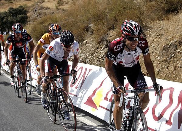 Sastre tried to attack and gain time on his overall rivals but they were attentive.