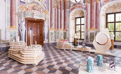 extraordinary Austrian castle with designers