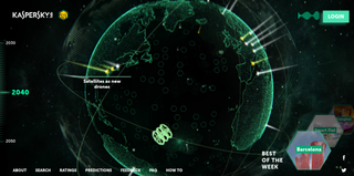 Kaspersky presents the future of Earth, using an interactive 3D globe