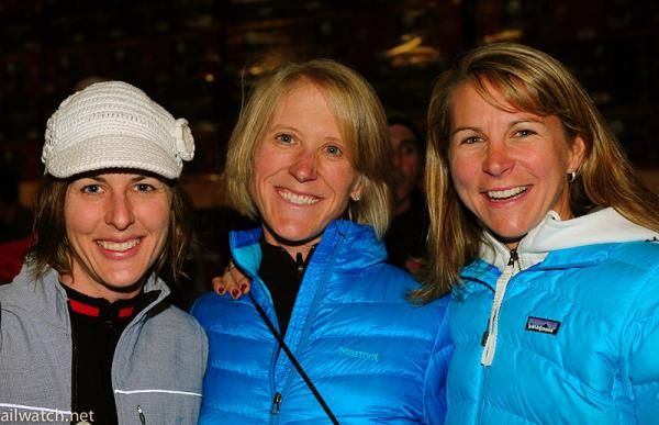 Kathy Sherwin, Sue Butler, and Meredith Miller (L to R) at the number presentation ceremony