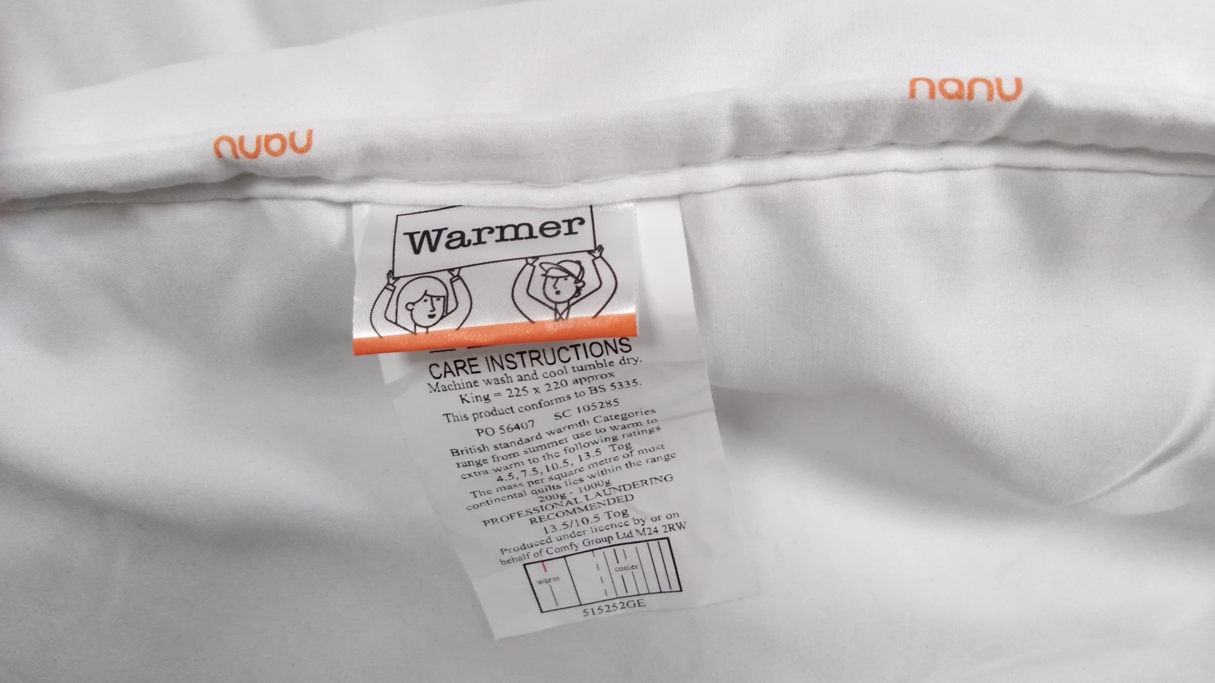 Nanu Hot And Not duvet review: split-temperature duvet to keep couples ...