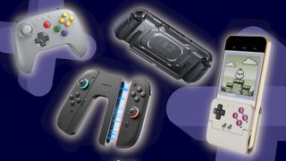 Budget gaming tech on a dark blue background
