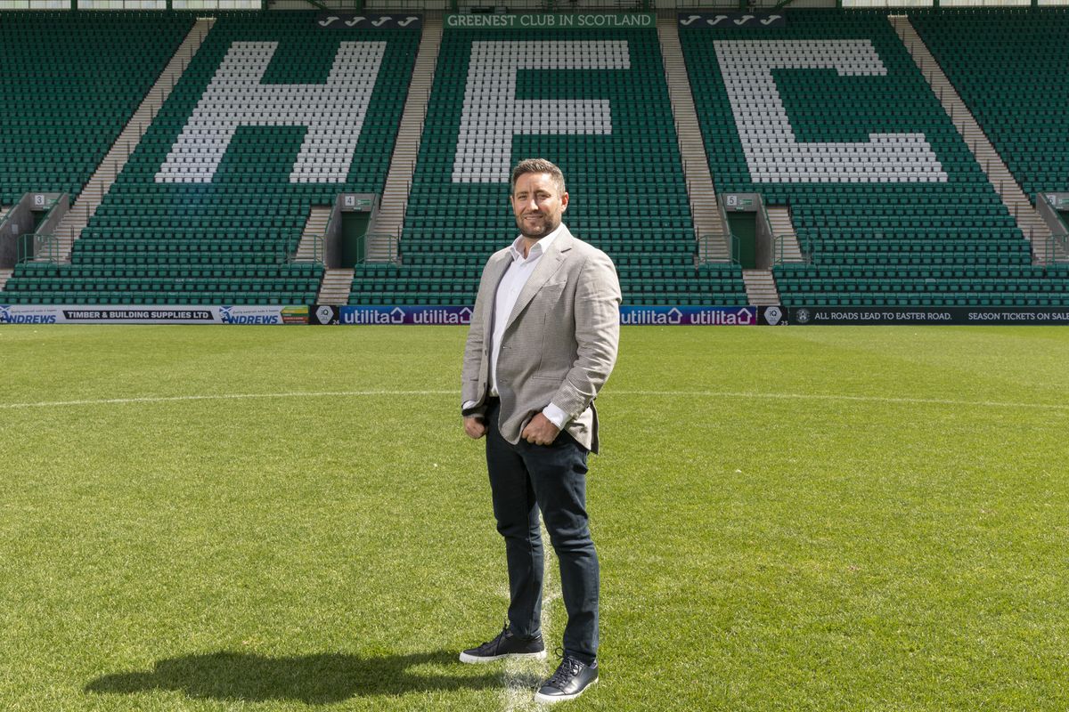 New Hibernian manager Lee Johnson