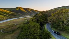 On the road in the original Lightship AE.1 Cosmos, finished in DuskHorizon