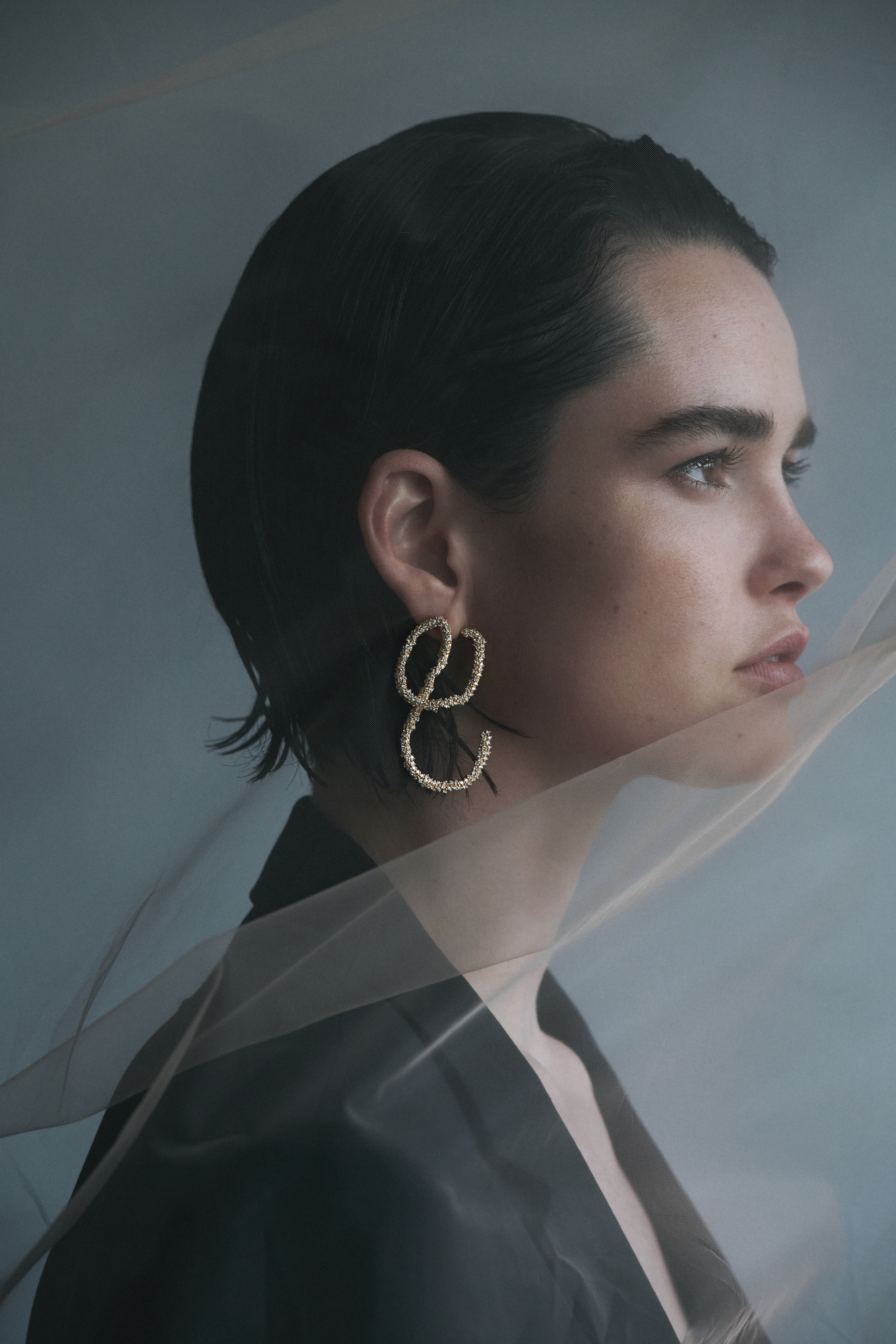 woman wearing jewellery